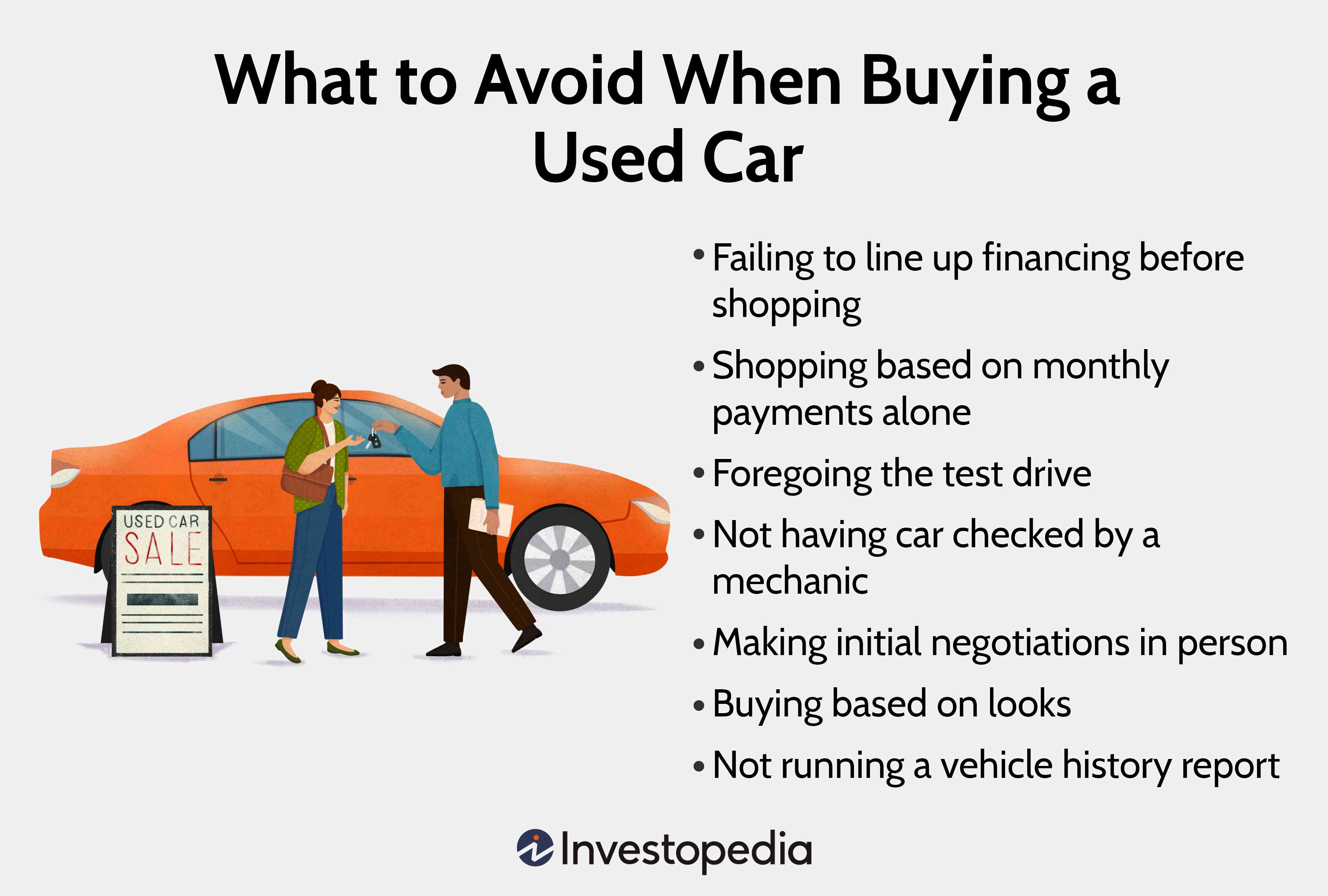 What to Avoid When Buying a Used Car