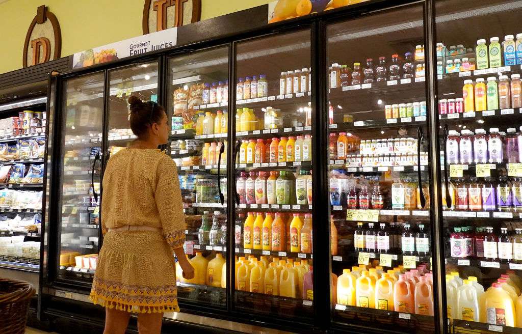 Woman at Supermarket