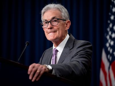 Federal Reserve Chairman Jerome Powell takes a question from a reporter at a news conference following a Federal Open Market Committee meeting at the William McChesney Martin Jr. Federal Reserve Board Building on July 31, 2024 in Washington, DC.