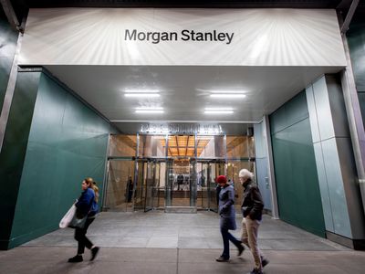 The Morgan Stanley headquarters in New York, US