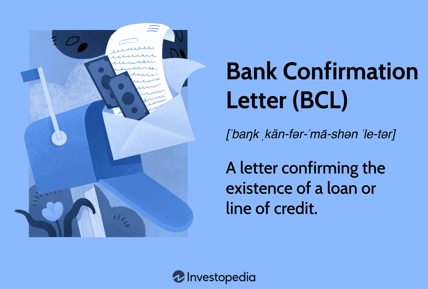 Bank Confirmation Letter (BCL)