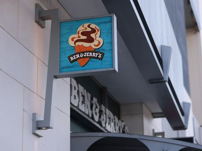 Exterior shot of a Ben & Jerry’s store in Miami