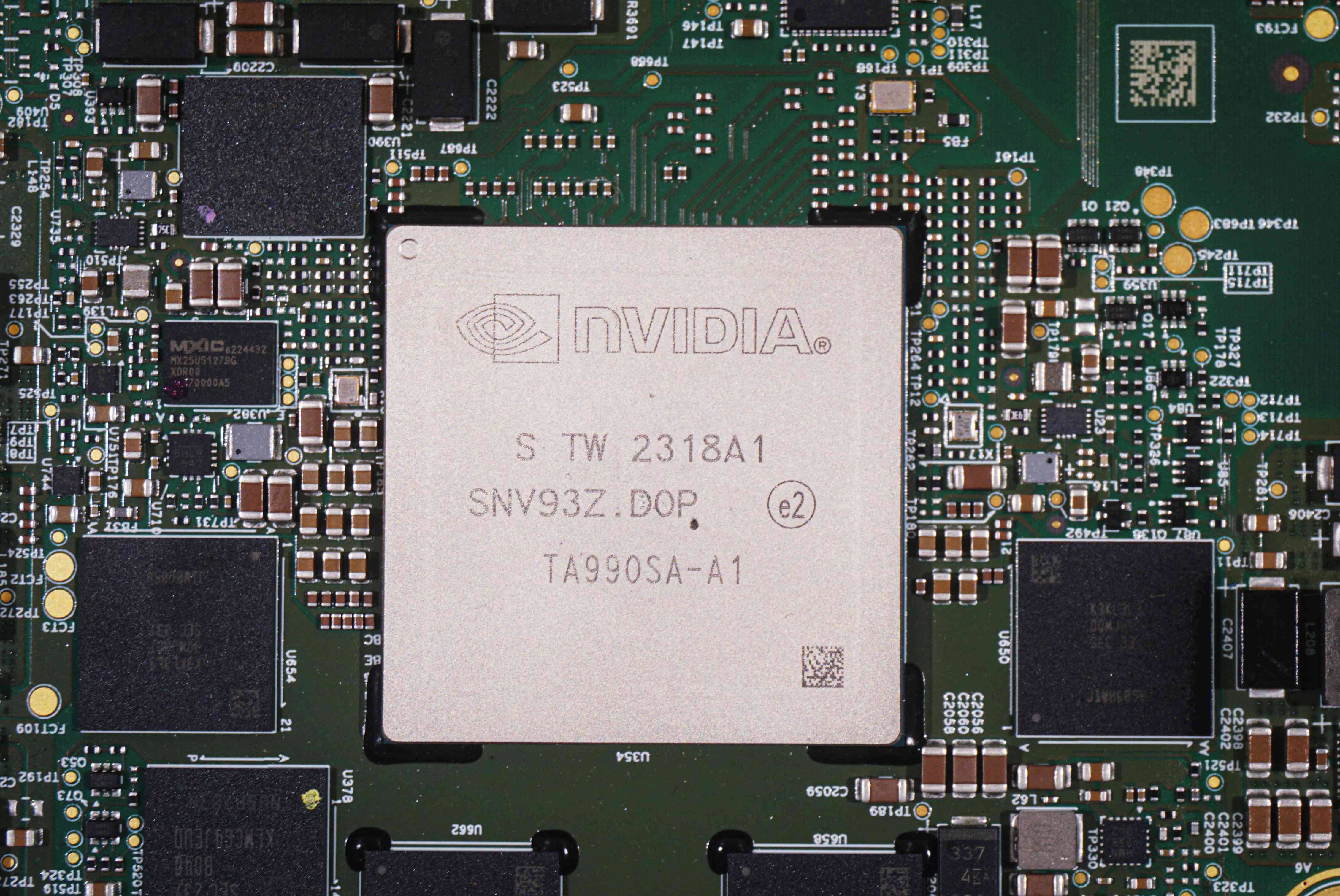 An Nvidia chip.