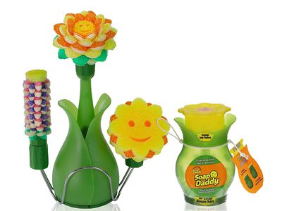 Scrub Daddy Scrub Daisy Full Kit & Soap Daddy Bundle 1 ea