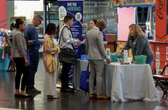 South Florida Job Fair held at the Amerant Bank Arena on June 26, 2024