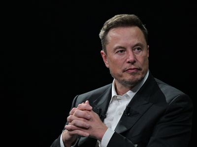 Tesla CEO Elon Musk at an event.