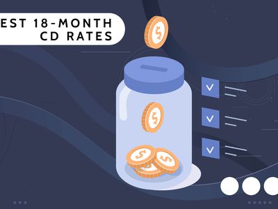 Investopedia custom visual asset shows a change jar with the title Best 18-month CD Rates