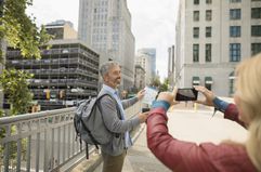 couple enjoying life in retirement