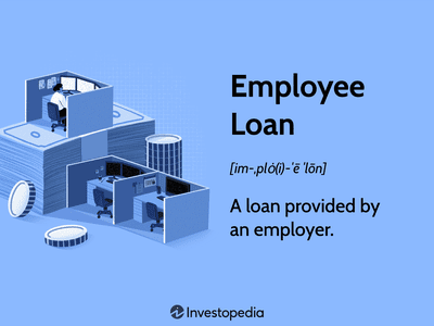 Employee Loan: A loan provided by an employer.