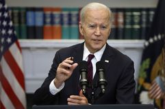 resident Joe Biden delivers remarks on the debt ceiling at the White House on May 09, 2023 in Washington, DC. President Biden spoke following a meeting with Congressional lawmakers as they continue to negotiate raising the debt ceiling to avoid a government default