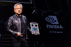 Nvidia CEO Jensen Huang in June. 