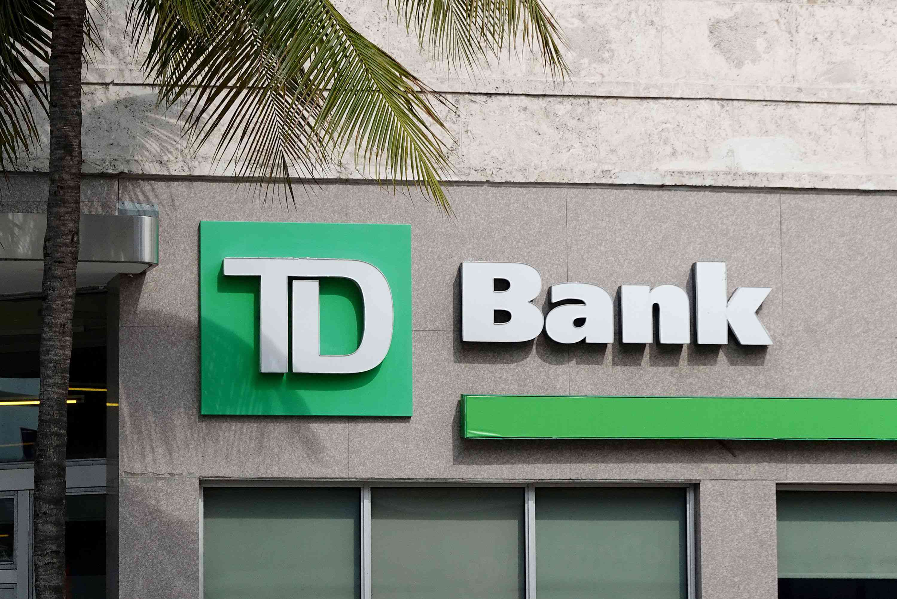 A TD Bank branch in Miami