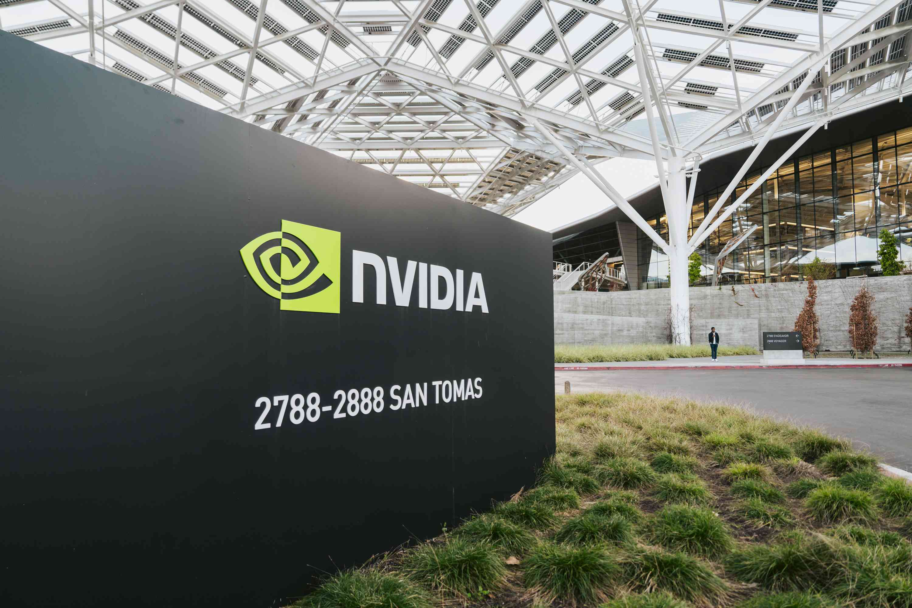 Nvidia's headquarters.