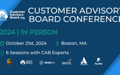 The Customer Advisory Board Conference is back in person