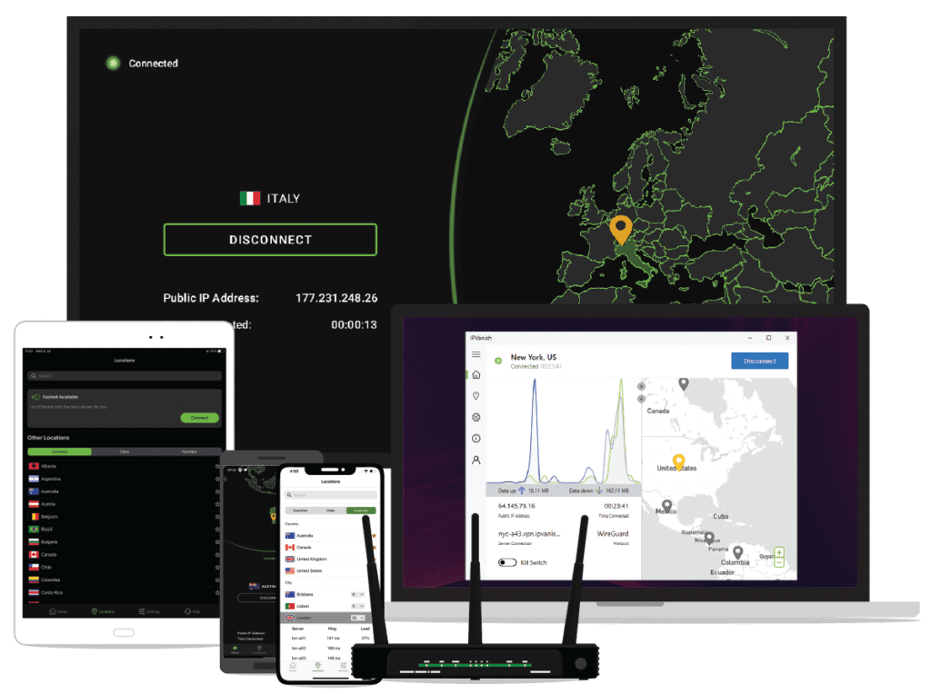 IPVanish Devices