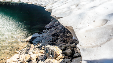 melting glacier