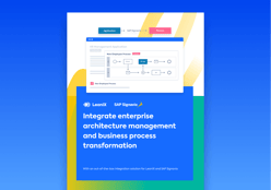 The Leanix-Signavio integration: Align your EA and business processes