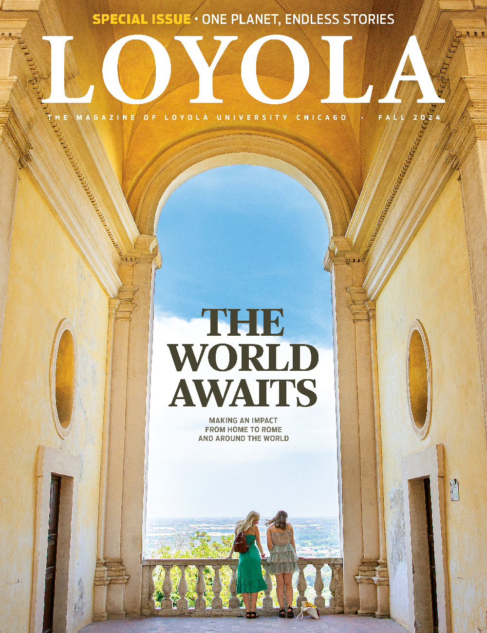 Cover of the Loyola Magazine Fall 2024 Issue