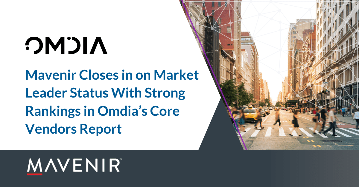 Mavenir Moves in on Market Leader Status in New Omdia Core Vendors Report - Featureed Image-2