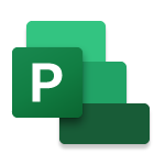 Microsoft Project icon.