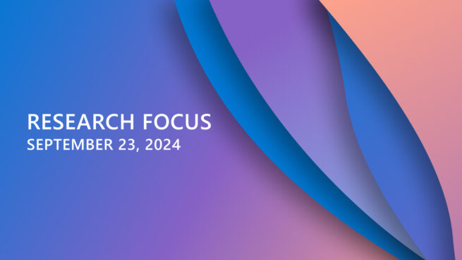 Research Focus | September 23, 2024