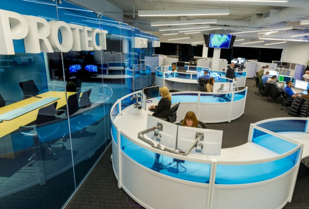 Microsoft Cyber Defense Operations Center.