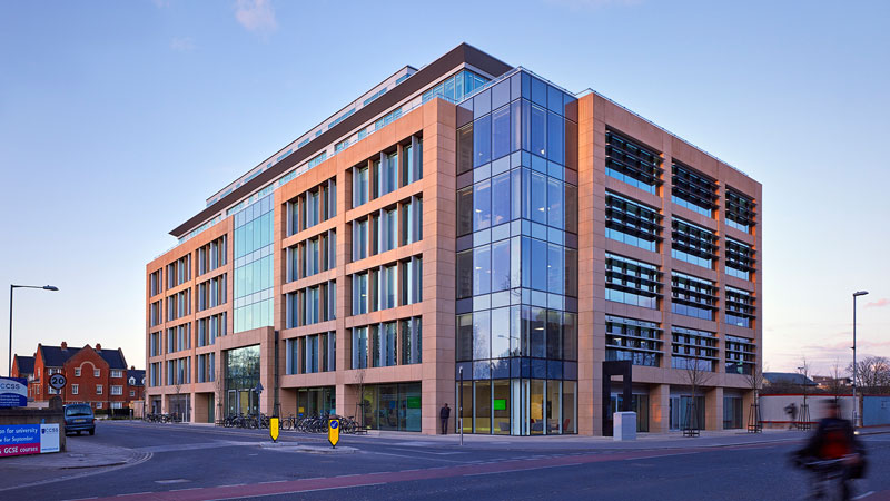 Microsoft Research building in Cambridge