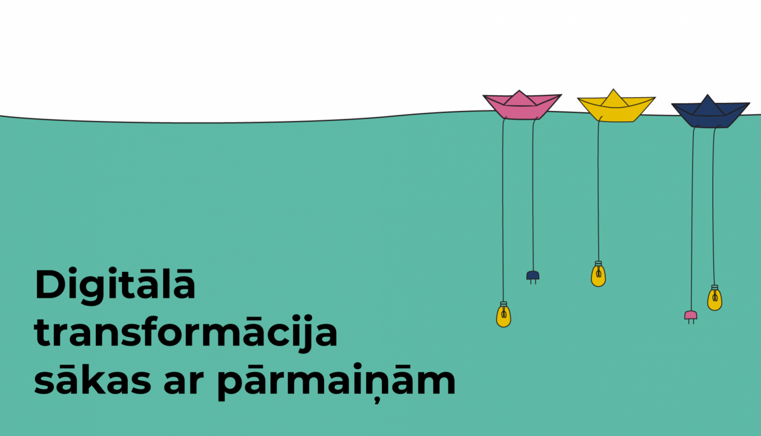 Digitālā transformācija sākas ar pārmaiņām