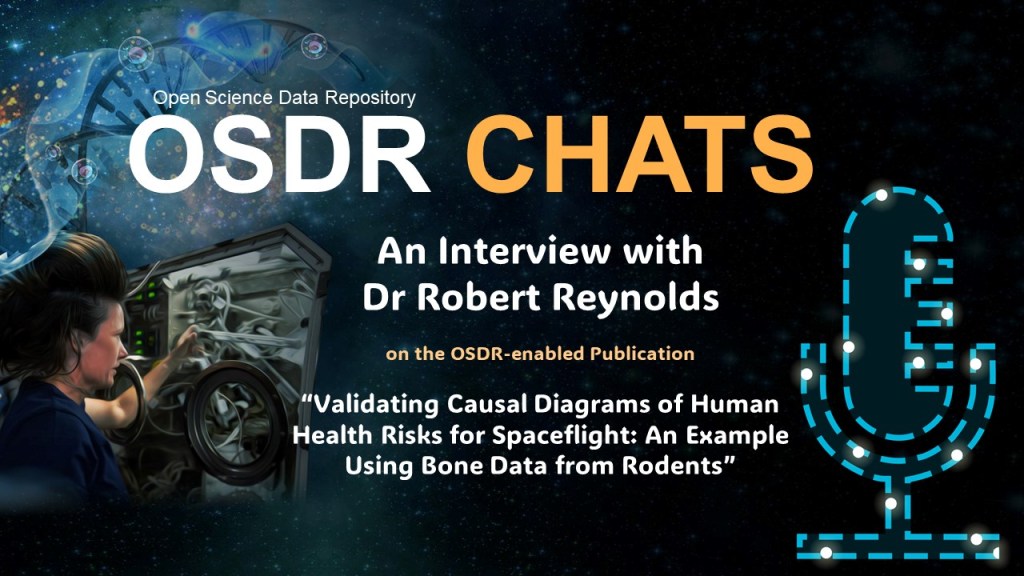 Title slide for OSDR Chats with Rob Reynolds interview