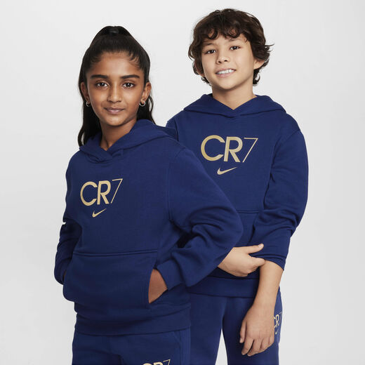 Kids' Clothing-Nike, CR7 Club Fleece, Older Kids' Football Hoodie