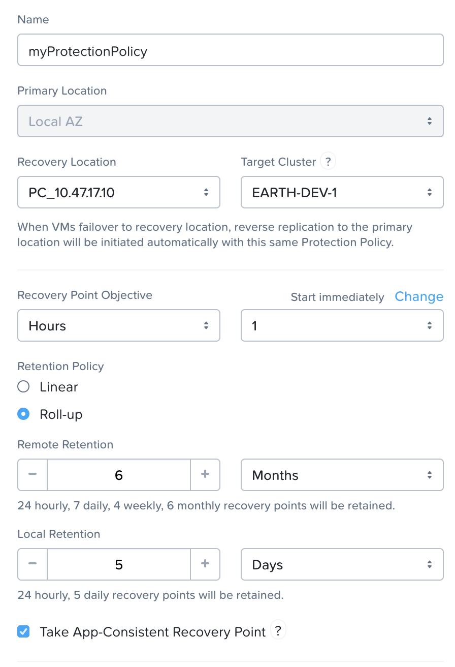 Leap - Protection Policy Inputs