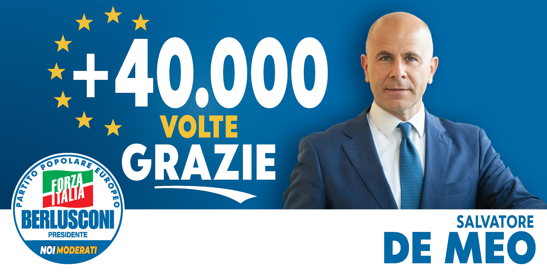 +40.000 volte Grazie