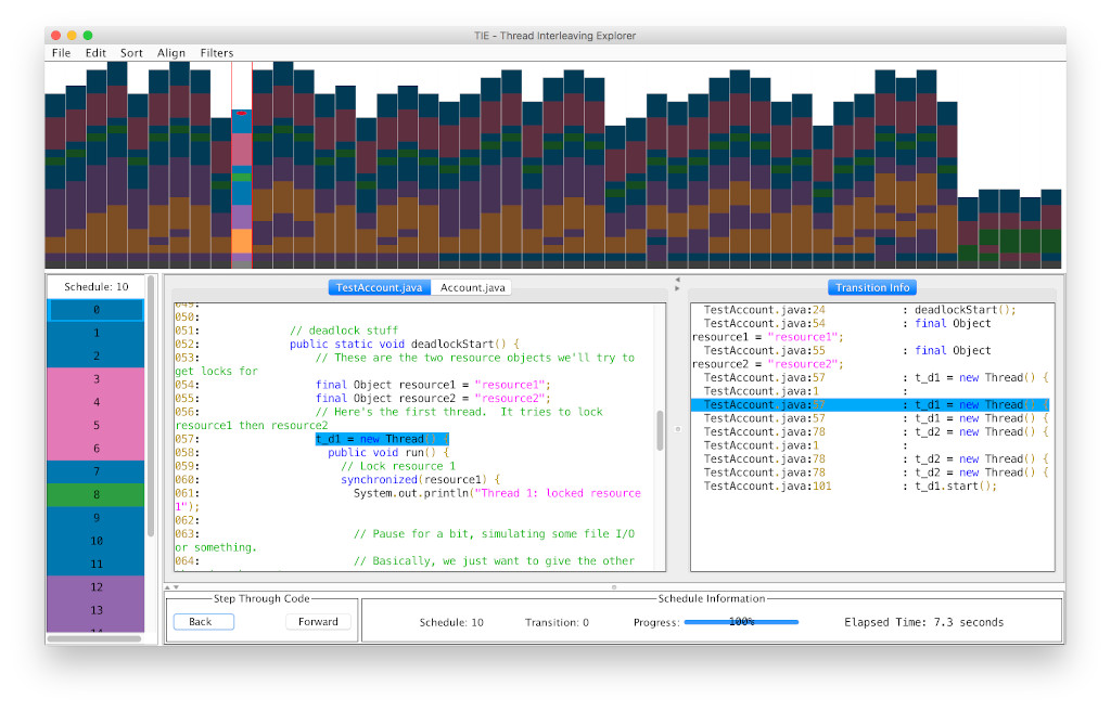 Thread Interleaving Explorer