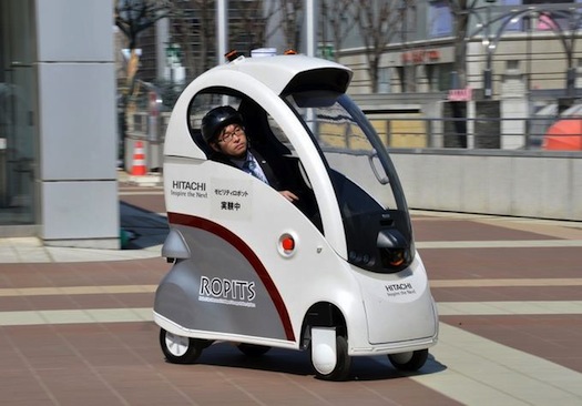 This Tiny Car Drives Itself