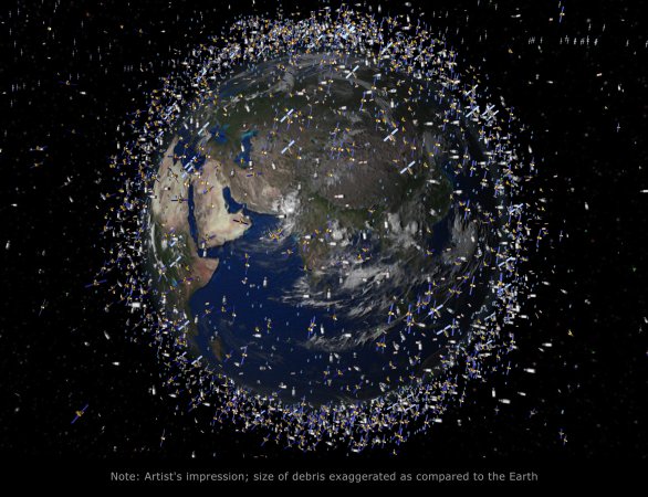 DARPA’s Giant Space Junk Net Could Remove Almost All Orbiting Debris