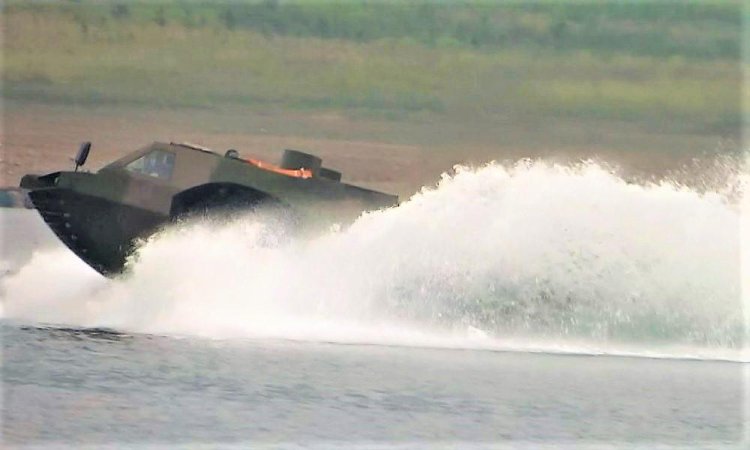 North China Institute of Vehicle Research Amphibious Vehicle