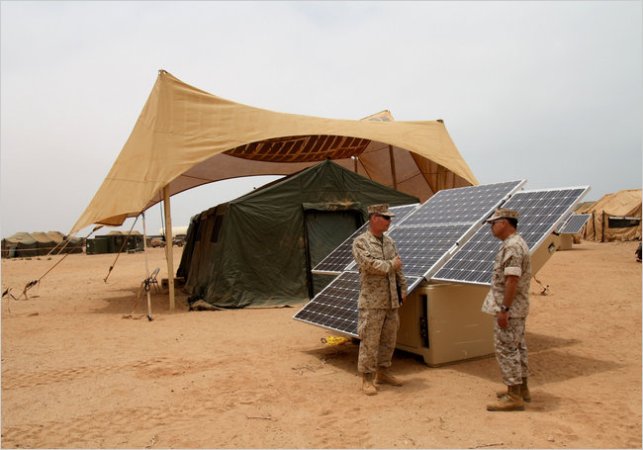 U.S. Military Aims to Use 50 Percent Renewable Energy Within Ten Years