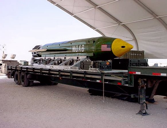 The Pentagon just dropped the ‘mother of all bombs,’ its biggest non-nuclear weapon