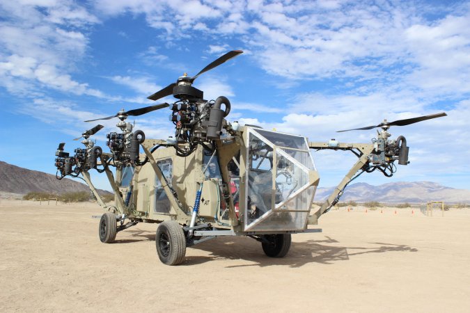 Will This Helicopter Truck Fly?