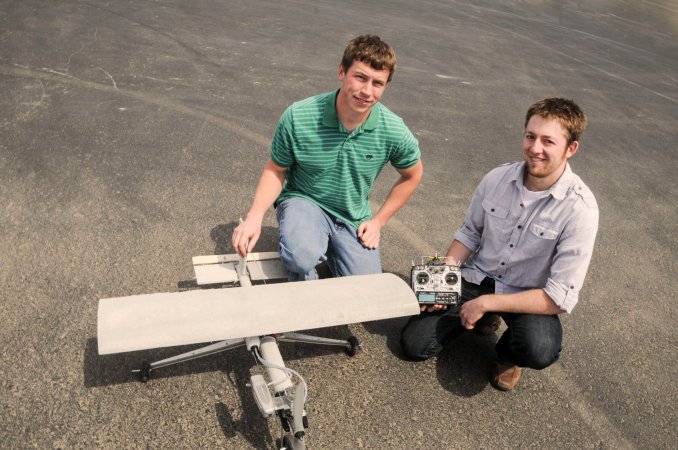 College Students Make First-Ever Successful Flight And Landing Of A Concrete Airplane