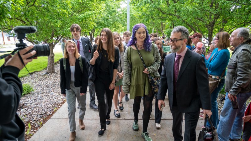 Young climate defenders bring hope in an unprecedented US lawsuit