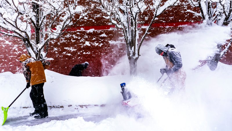 A blizzard with brutally cold temperatures hit Iowa and neighboring states on Jan. 12, 2024.