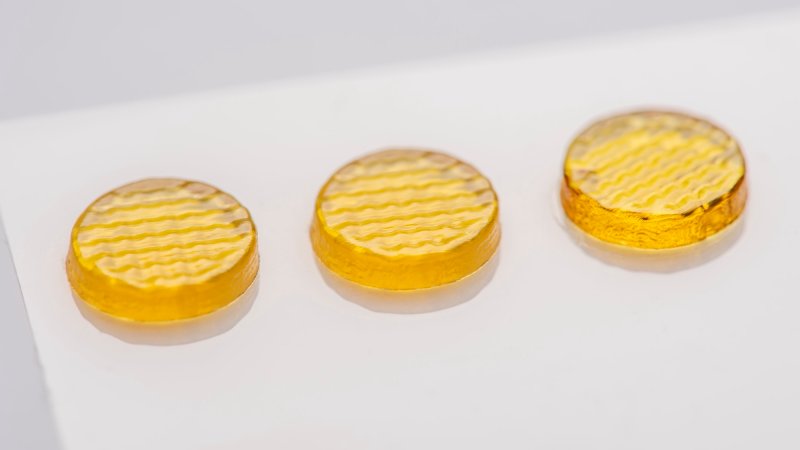 Three 3D printed polypills