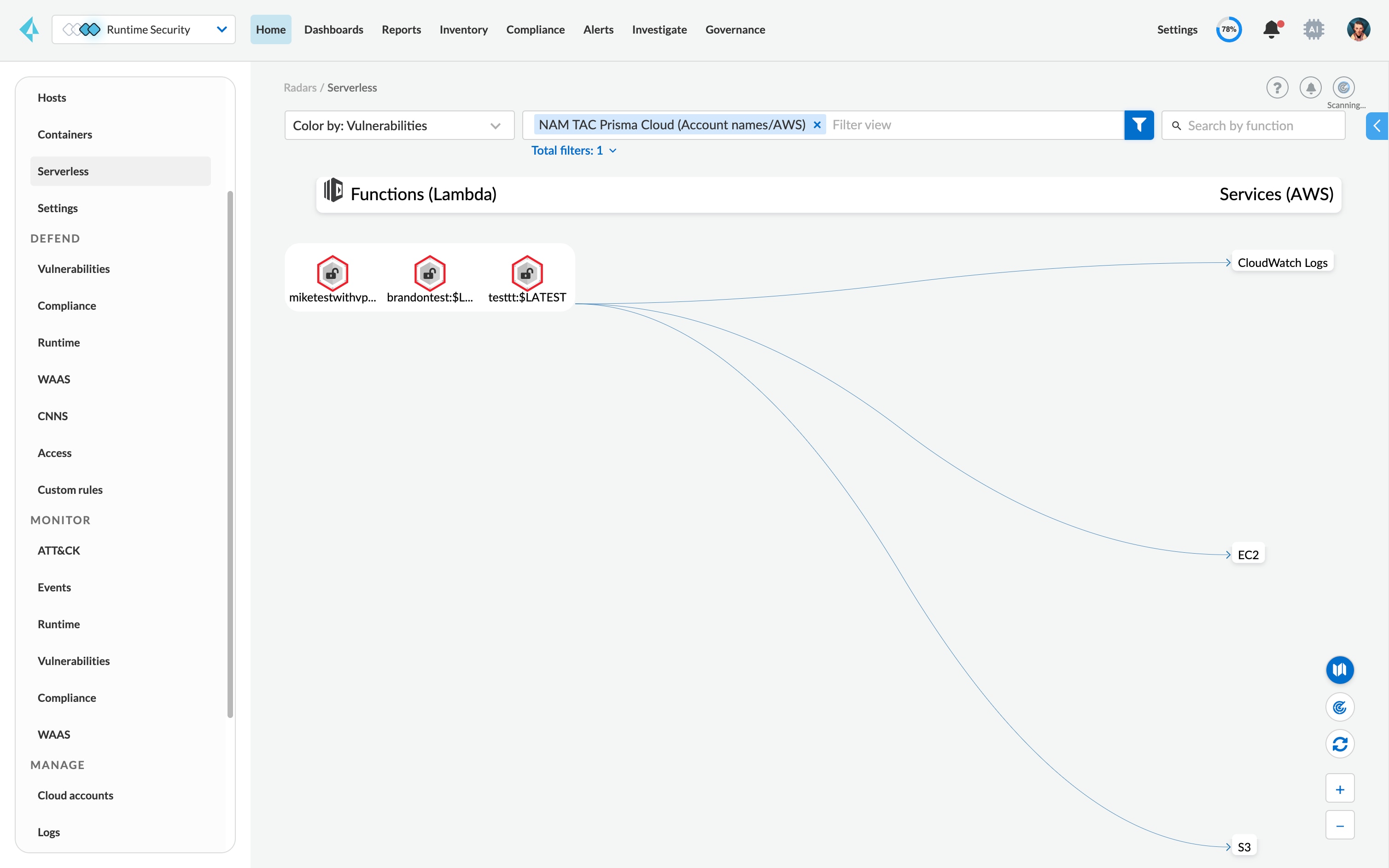 Serverless Security Hero Back Image