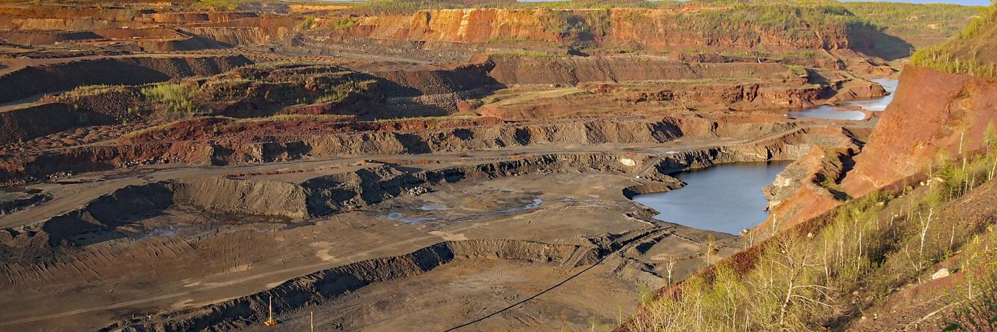 Hull Rust Mine on Iron Range