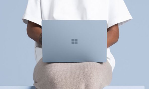 woman using surface laptop 4