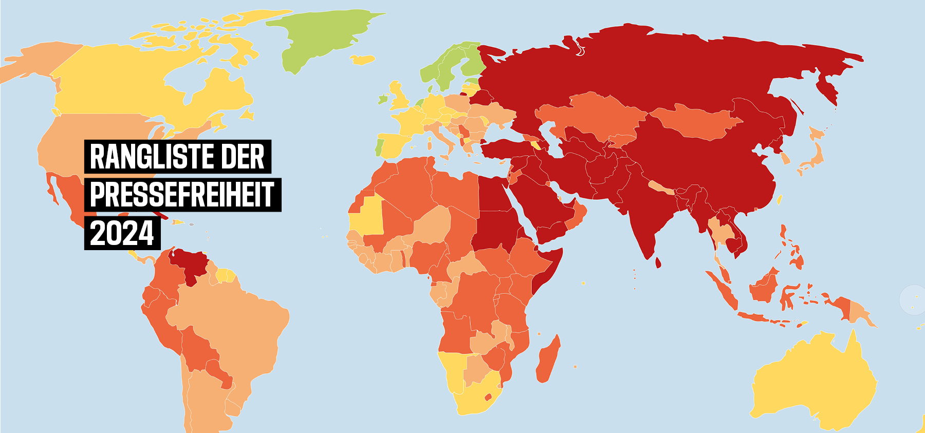 Rangliste der Pressefreiheit 2024