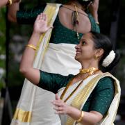 Warrington Mela filled the town centre with music and puppets on Sunday