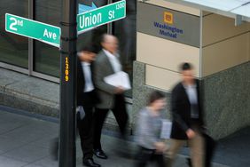 Man Entering WaMu