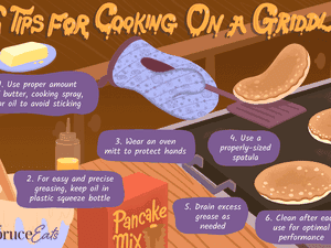 Tips for cooking on a griddle